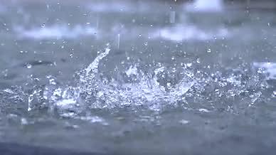 4k实拍自然风光大自然水滴水流水滴空镜头视频的预览图
